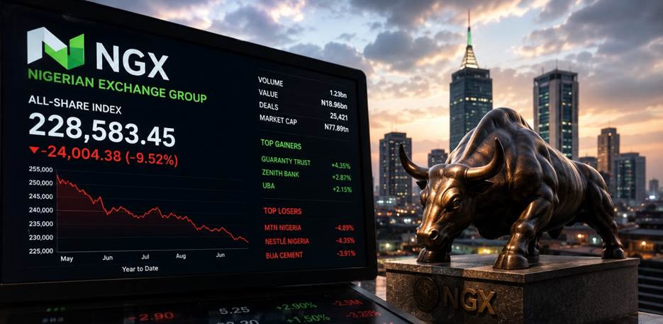 Is the NGX correcting or repricing Nigeria&rsquo;s recovery?